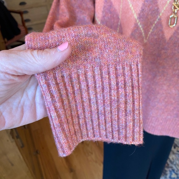 LOFT Rose Pink Sweater - Size L - Picture 8 of 9